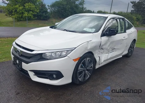 2018 Honda Civic Ex-T из США, поврежденный, VIN JHMFC1F3XJX002306